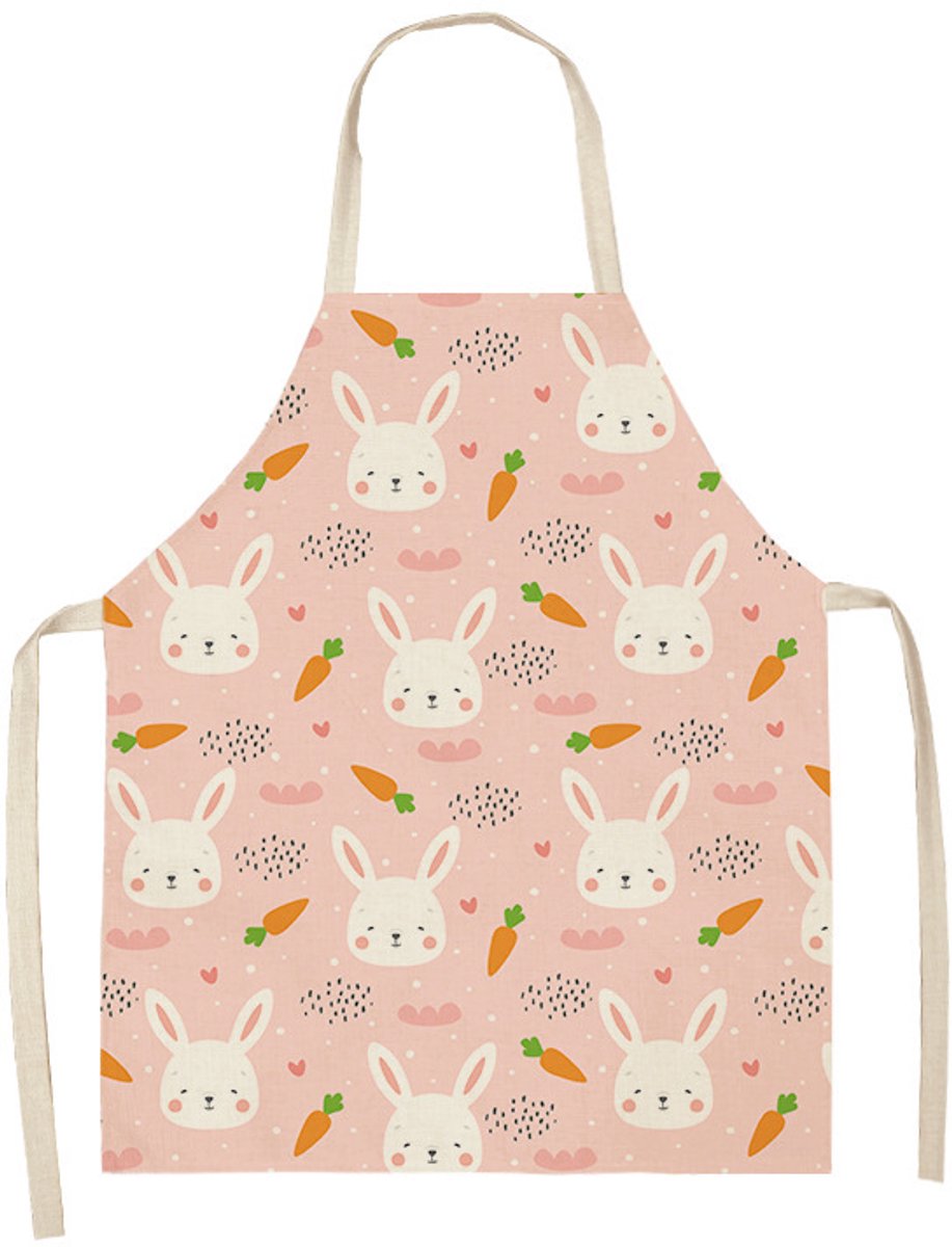 Kinderschort met verstelbare schouderbanden, schattig en lief, met zakken, geschikt voor peuters, koken, schilderen en andere activiteiten.