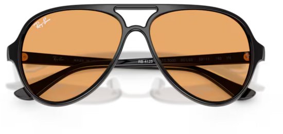 RAY-BAN RB4125 CATS 5000 CLASSIC SUMMER CAPSULE Glanzend Zwart van Ray-Ban — afbeelding 2