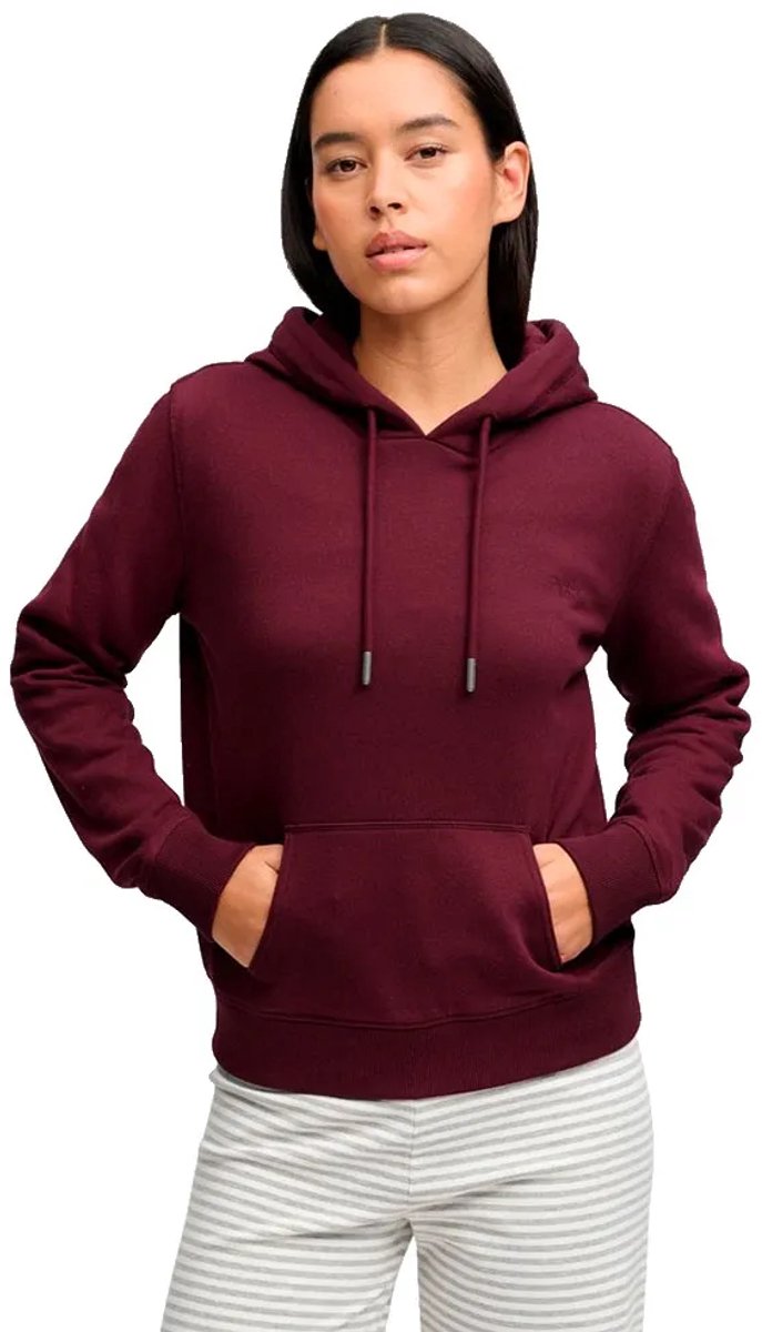 Superdry Signature Geborduurde Hoodie Dames Hoodies Rood