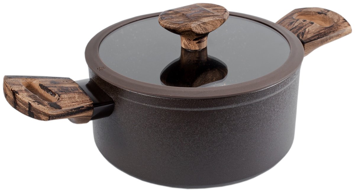 Markless Kookpan met Deksel 2,7L - Antiaanbaklaag, Inductie