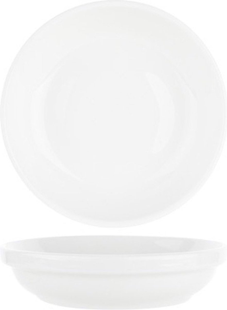 Buffet-Creme - Ontbijtkom - 43cl - D13xh6,8cm - (Set van 10)