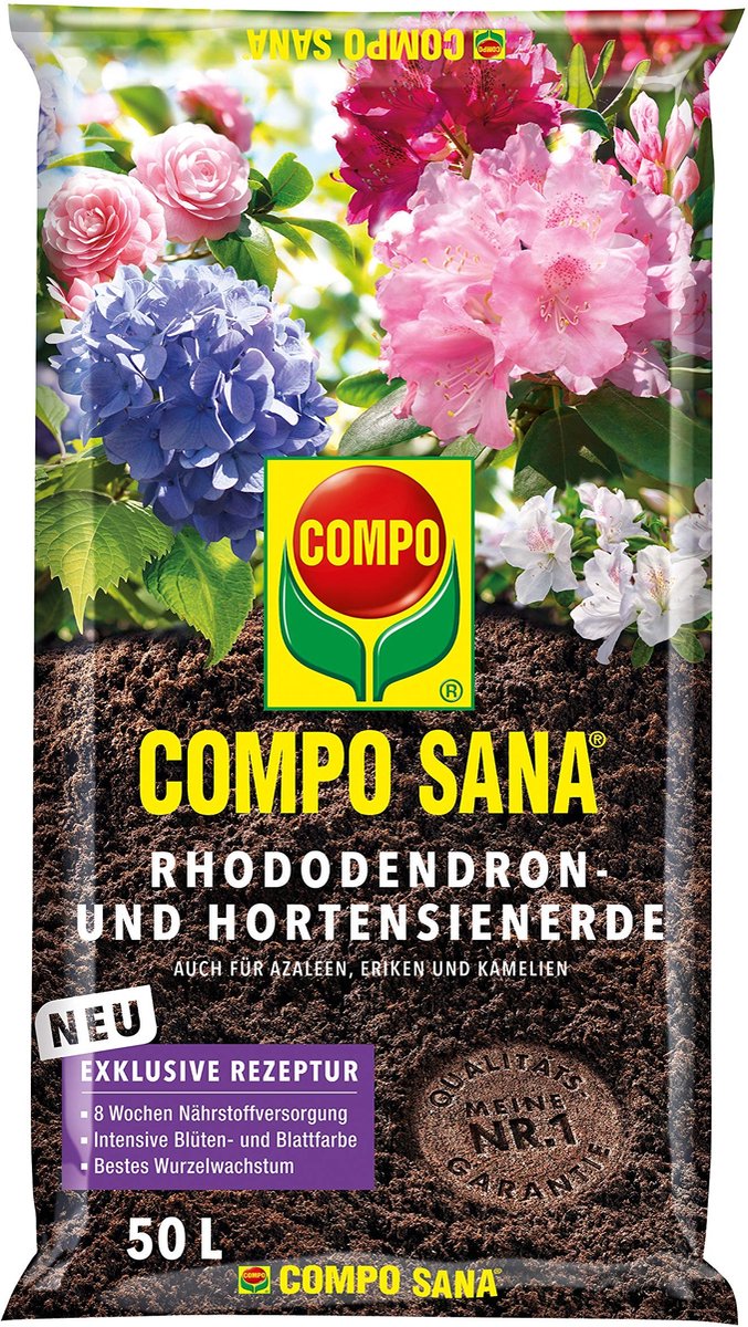 Solidchoice - Rhododendron- en Hortensia-aarde 50L
