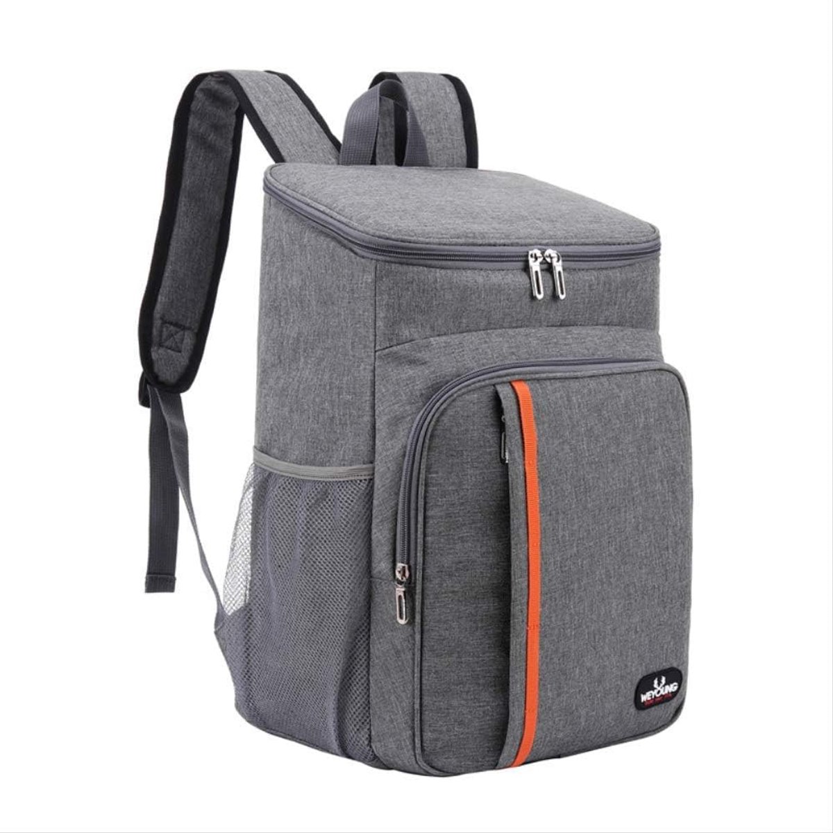 Oxford Cloth Waterproof Two-Shoulder Ice Bag Isolation Bag Outdoor Picnic Backpack Shoulder Bear Bag 29 x 19 x 42cm - ShopVlot