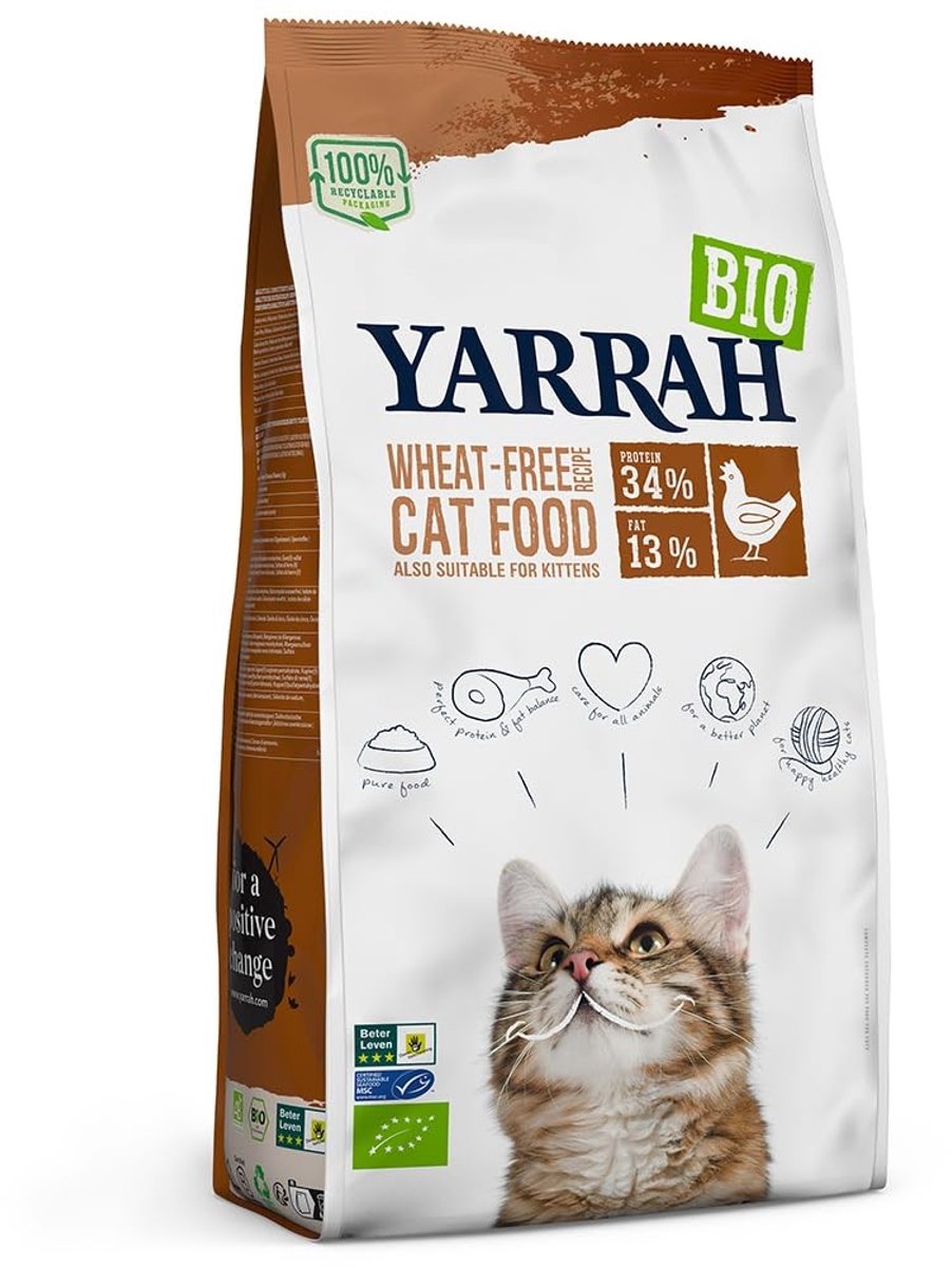 Solidchoice - Biologisch Kattenvoer Kip & Vis Graanvrij 2 x 800 g