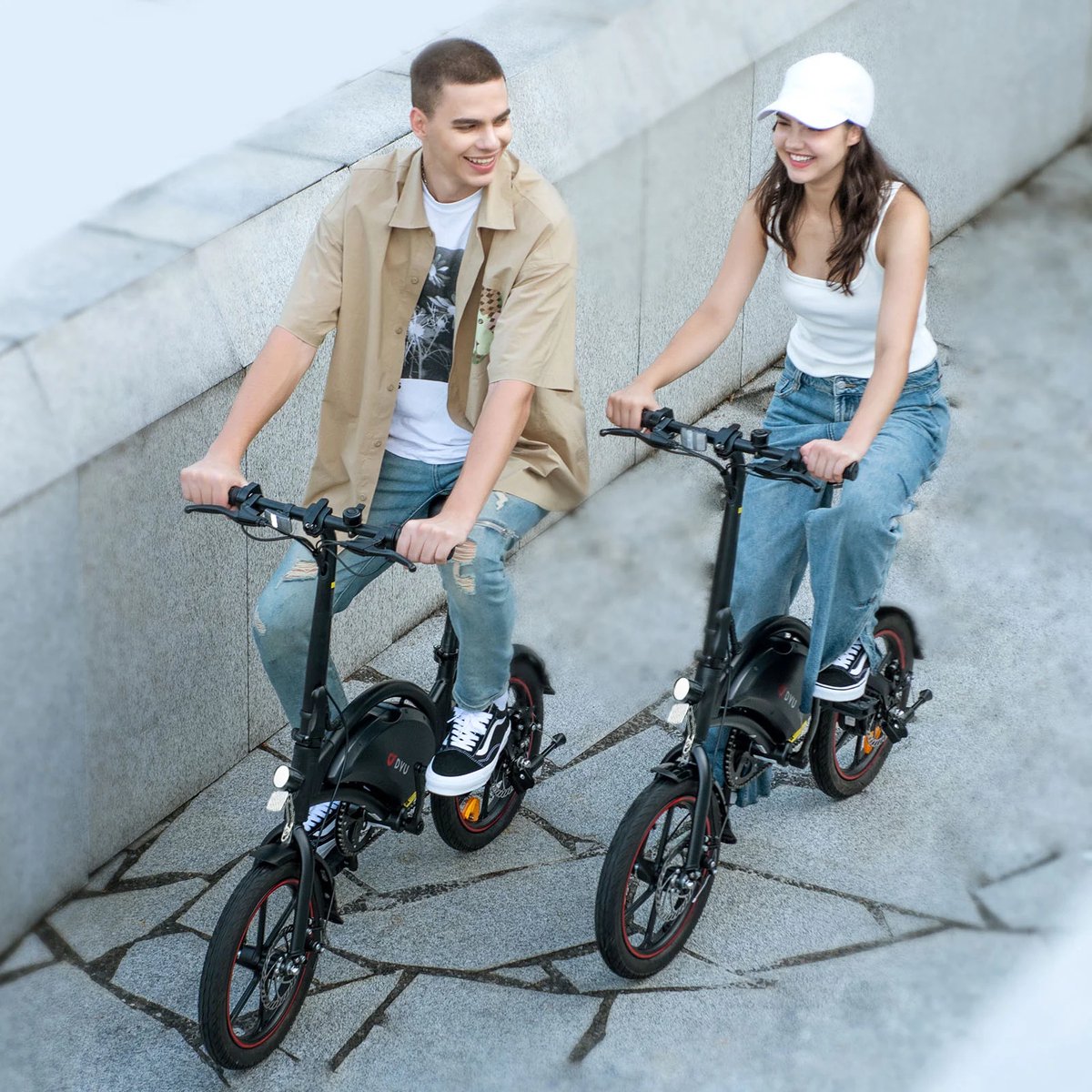 SUCCESS COURIER SL DYU D3S - 14" Mini Opvouwbare E-Bike thumbnail 6