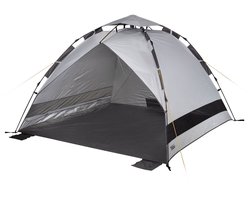 High Peak Calida 80 Umbrella System Beach Shell 200 x 200 cm donkergrijs