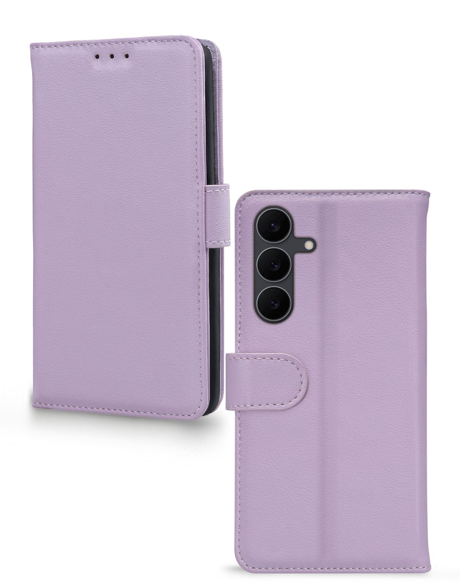 Mobilize Premium Gelly Wallet Book Case - Geschikt voor Samsung Galaxy S25 FE - 5G/S26 FE 5G Purple