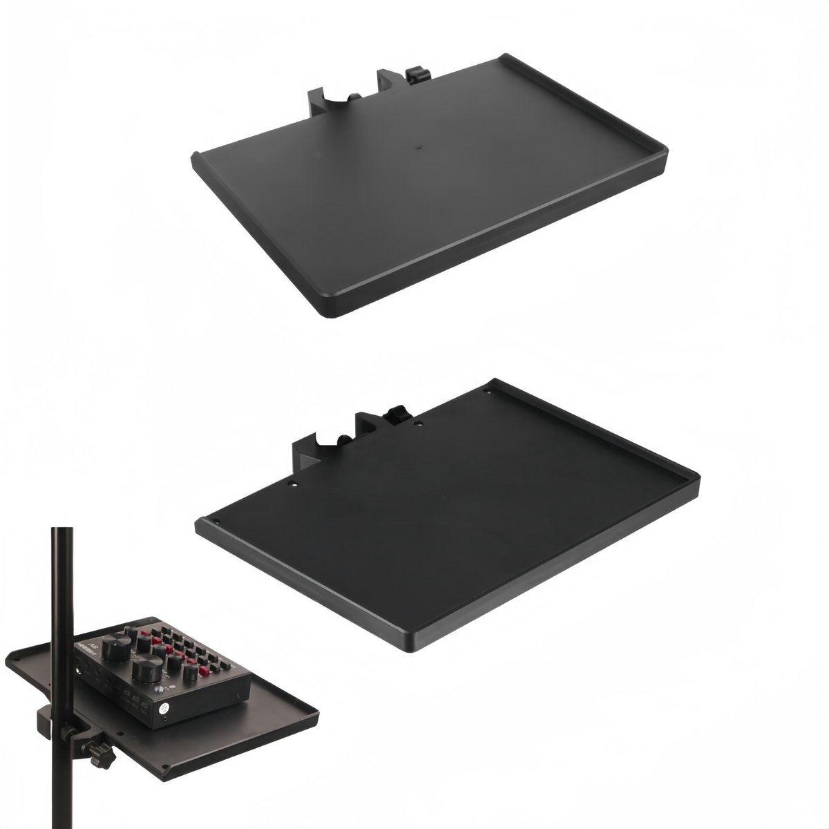 Solidchoice - Microfoonhouder met Klembevestiging en Audiokaart Tablet - Multifunctionele Standaard