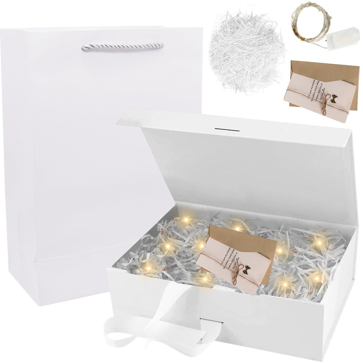 Solidchoice - Magnetische Cadeaubox met LED Verlichting