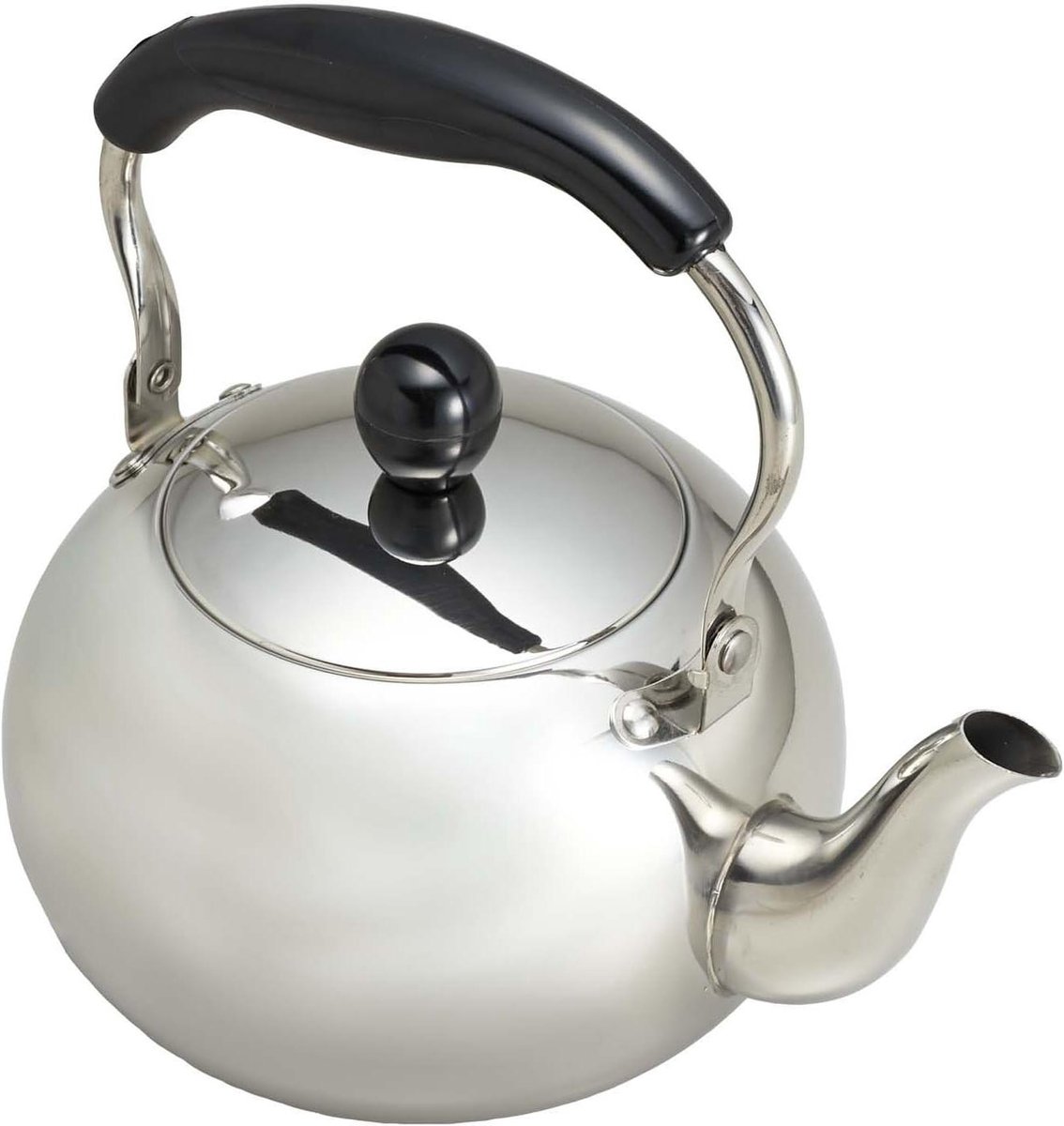 RVS Waterkoker - Theepot Kookpan - Water Koken - Hoge Hals Design - 3 Liter - Zilver