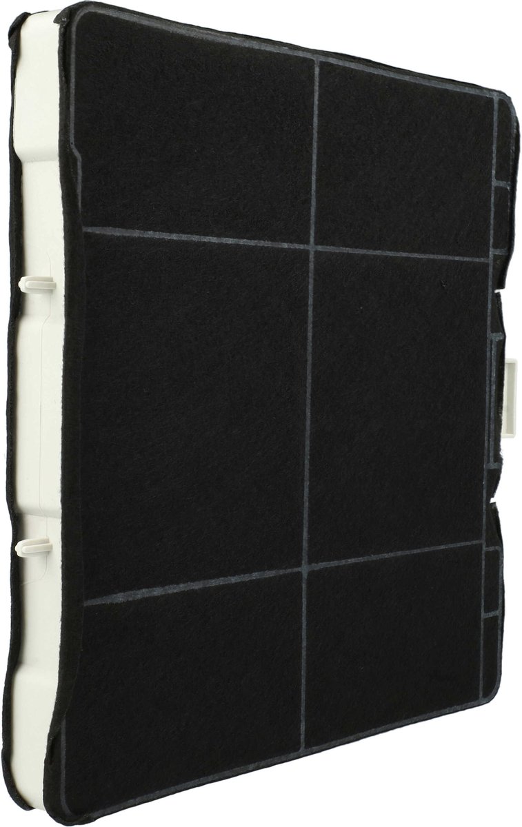 vhbw actief koolstoffilter compatibel met Balay 3BC 777 P, 3BC 767 XM, 3BC 861 M, 3BC 777 XM, 3BC 767 P afzuigkappen - 23,3 x 21,5 x 2,2 cm