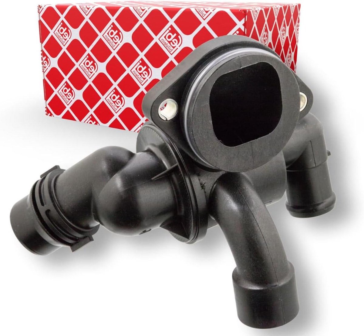 Thermostaat met behuizing - Koelvloeistofregelaar - Motor Temperatuur - Originele Kwaliteit - 87° C - Zwart