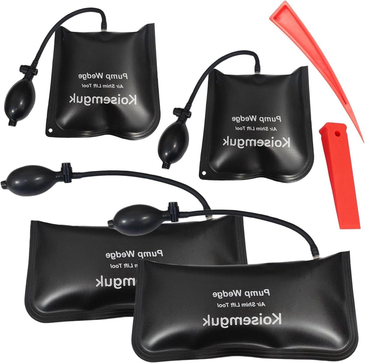 Luchtpomp Wedge Tool - Opblaasbare Shim Shim - Kast Installeren - Aannemersklasse Luchtwig - 2969 x 2421 x 46 cm