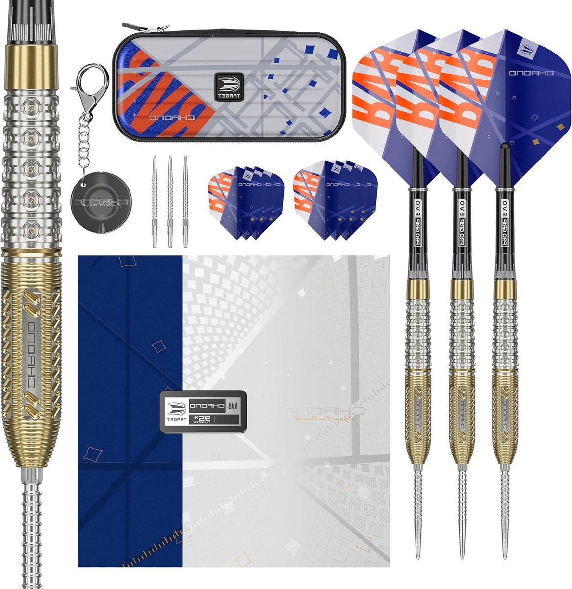 Dartpijlen Set - Tungsten Darts - Precisie Werpen - 95% Wolfraam - 23G - Veelkleurig