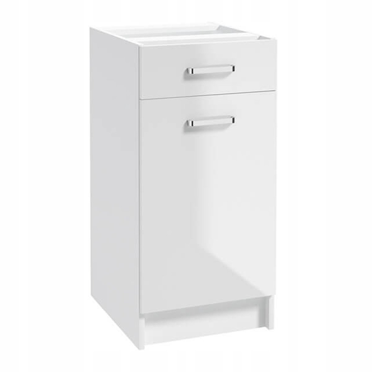 STAMAR Keukenonderkast 40 cm - hoogglans wit - met lade en deur