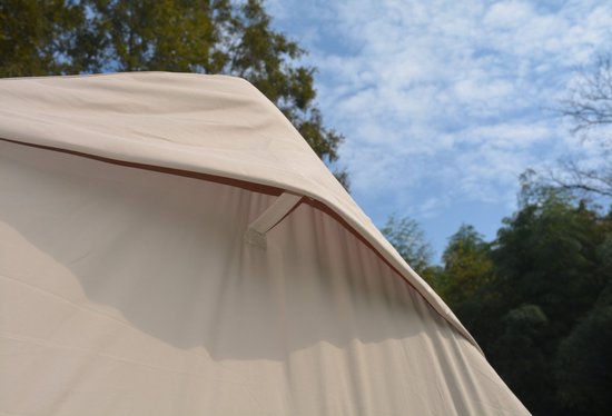 MIVRAY Tent - Opblaasbare Familietent 300 x 400 x 200 cm - Polyester - Beige - Voor 7 Tot 8 Personen - Snel Op Te Zetten van Mivray Tent — afbeelding 5