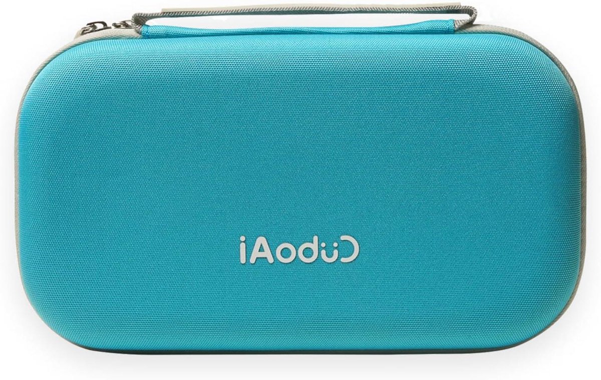 Reis tas - Opbergdoos Beschermhoes - Babyfoon Meenemen - Harde Buitenkant - 25.7 x 15.1 x 9.5 cm - Blauw