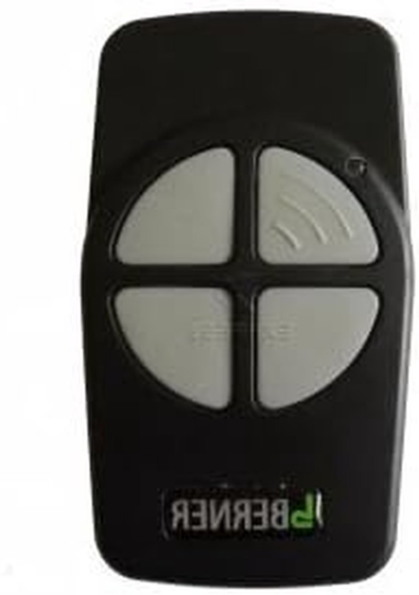 Poortafstandsbediening - Garageopener Afstandsbediening - Hekken Openen - Eenvoudig Programmeren - 7 x 1.5 x 4 cm - Zwart
