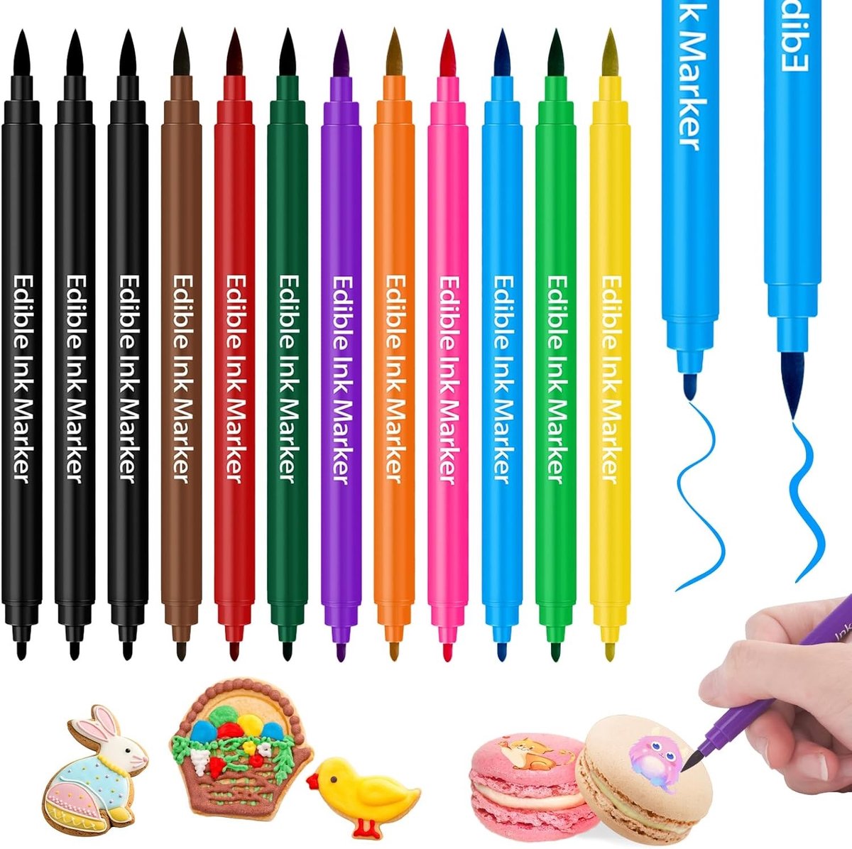 Kleurpotloden voor Creatieve Projecten - Set van 24 Kleuren, Ideaal voor Schilderen en Tekenen