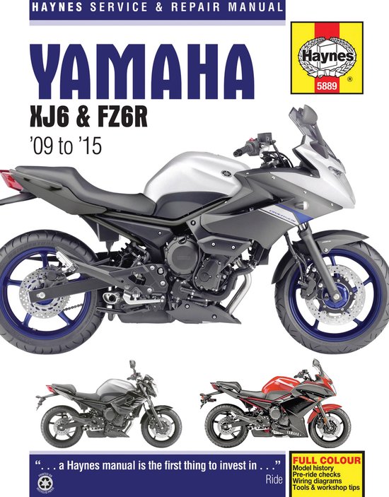 Yamaha XJ6 Service & Repair Manual - cover