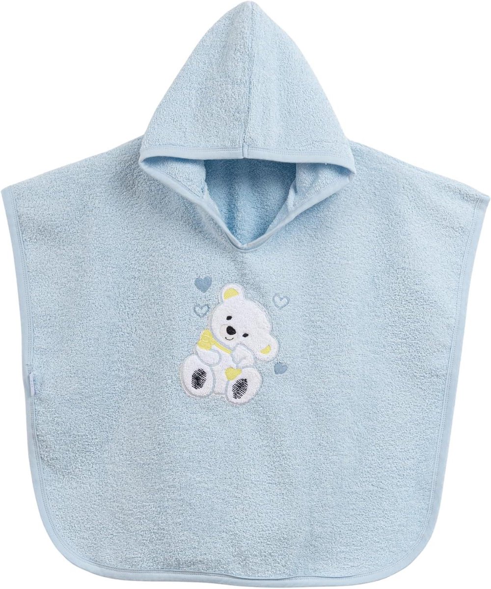 Babybadponcho - Capuchonhanddoek Kinderbadjas - Na het badderen - Sterrenpatroon - 100% Katoen - Niet gespecificeerd