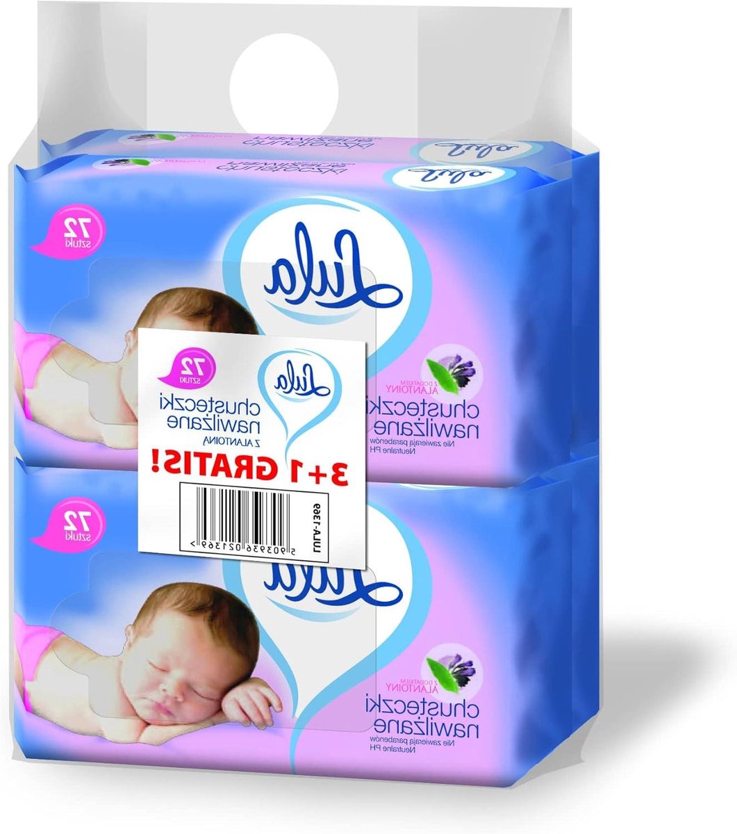 Vochtige Doekjes - Babydoekjes Reiniging - Huidverzorging Baby - Met Allantoïne - 288 Stuks - Wit