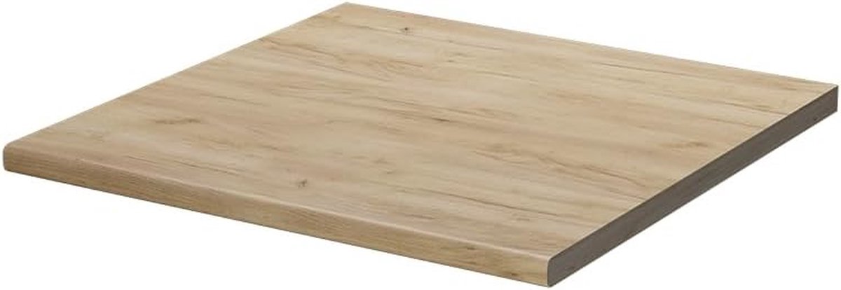 Keukenwerkblad - Aanrechtblad HPL - Keuken vernieuwen - Onderhoudsvriendelijk laminaat - 60 cm breed - Goud eiken