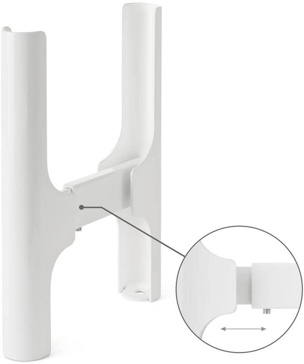 Radiator Voet - Verwarming Ondersteuning - Stabiele Plaatsing - Verstelbare Breedte - 2 Stuks - Wit