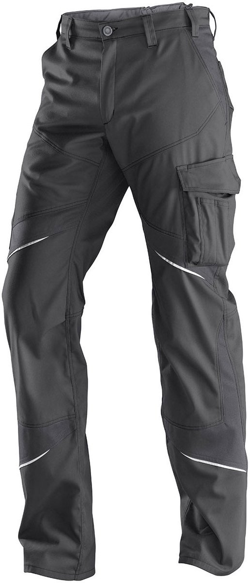 KUBLER ACTIVIQ 25505365 Werkbroek DAMES Veiligheidsbroek Antraciet - Industrieel Wasbaar - Krasvrij - Goed Zichtbaar