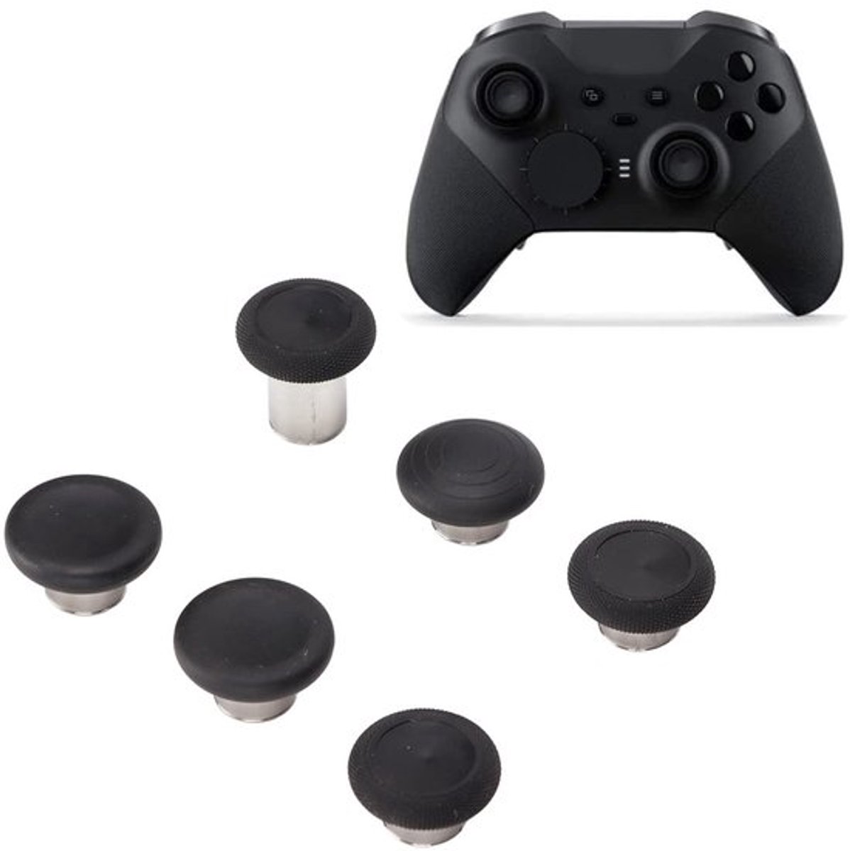 Dailygoody - 6-delige Vervangende Joysticks - Metalen Grip - Duurzaam