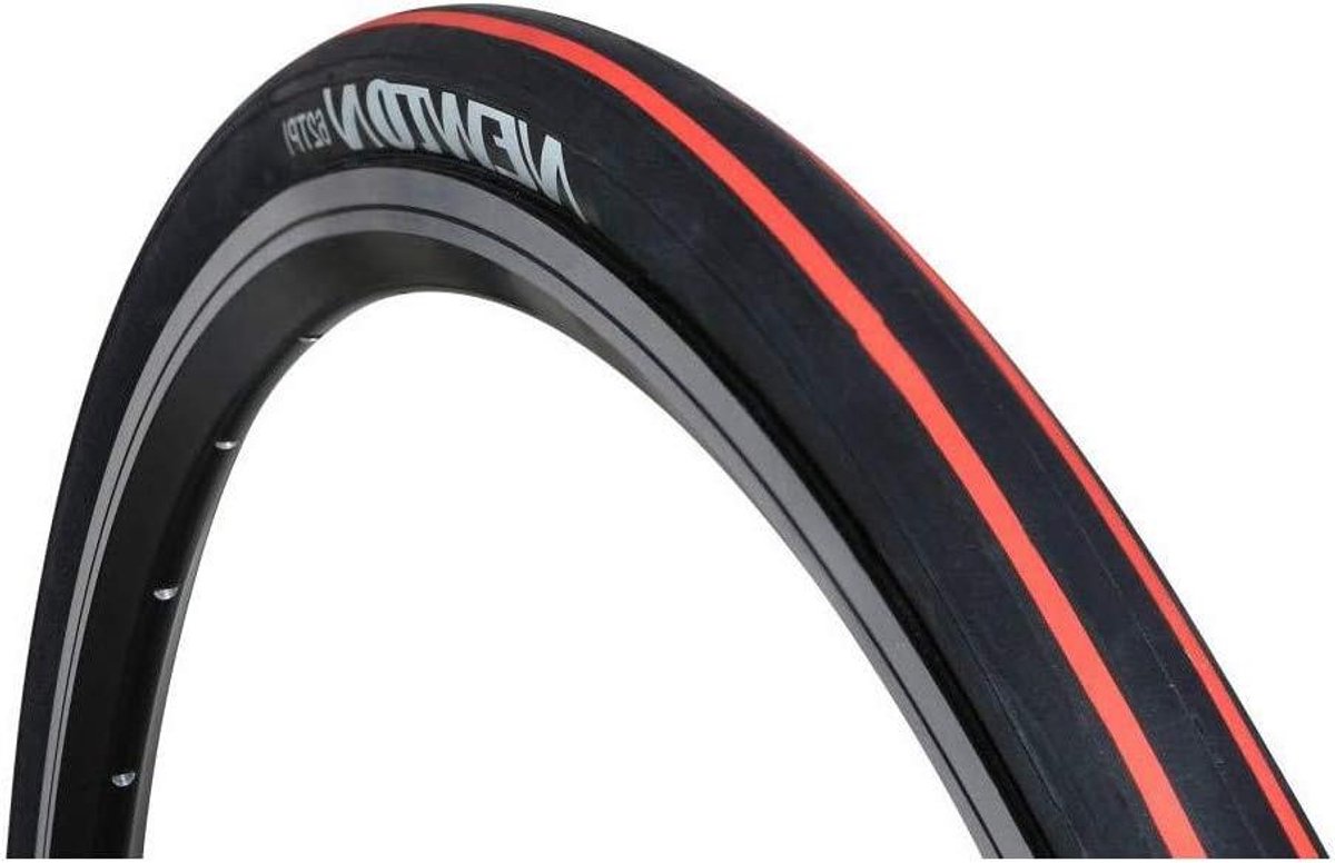 Fietsband Straat - Buitenband Racefiets - Veilig Fietsen - Reflecterende Rode Rand - 700 x 25C - Zwart