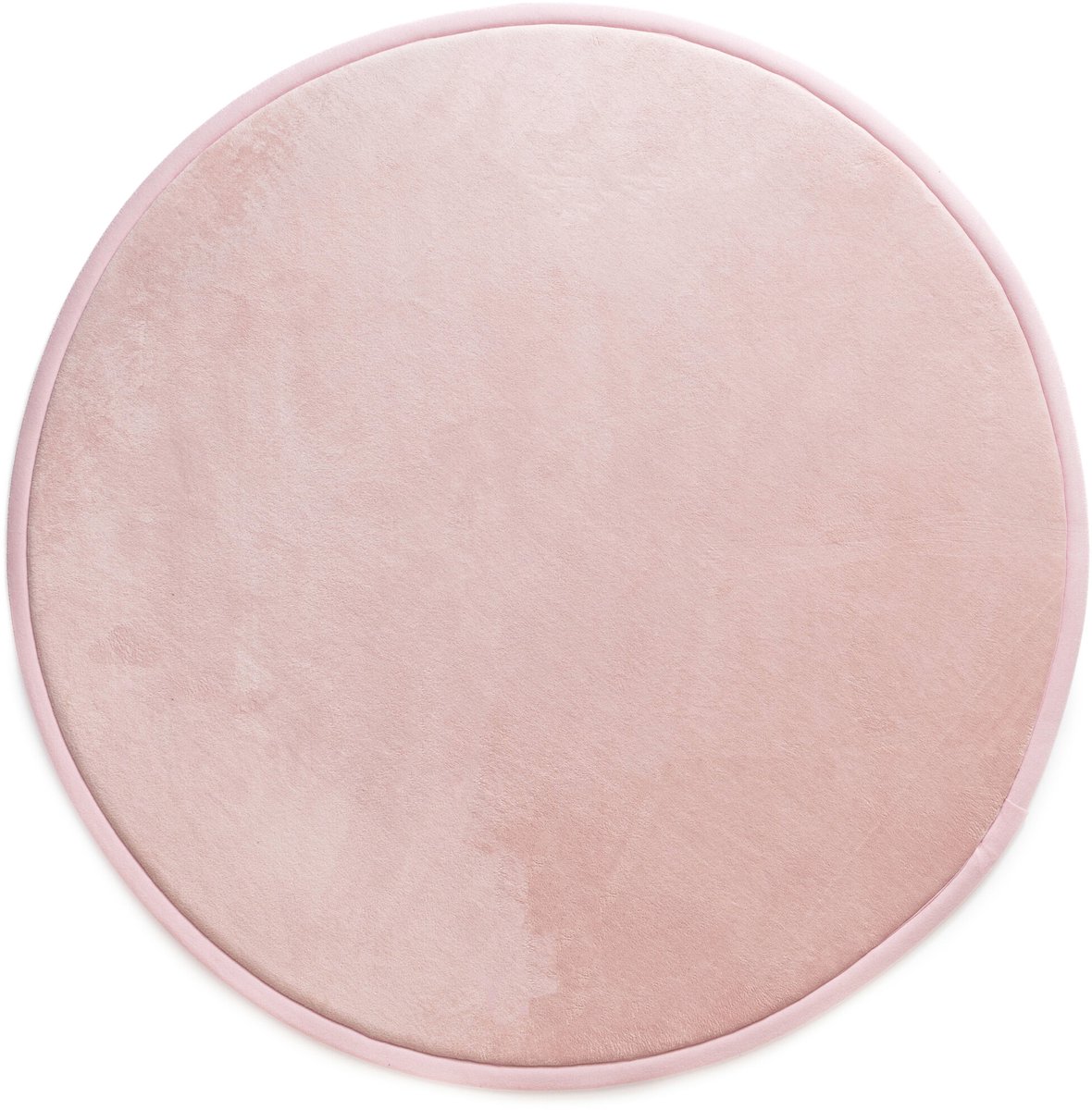 Speelkleed rond - Pluffy roze 160