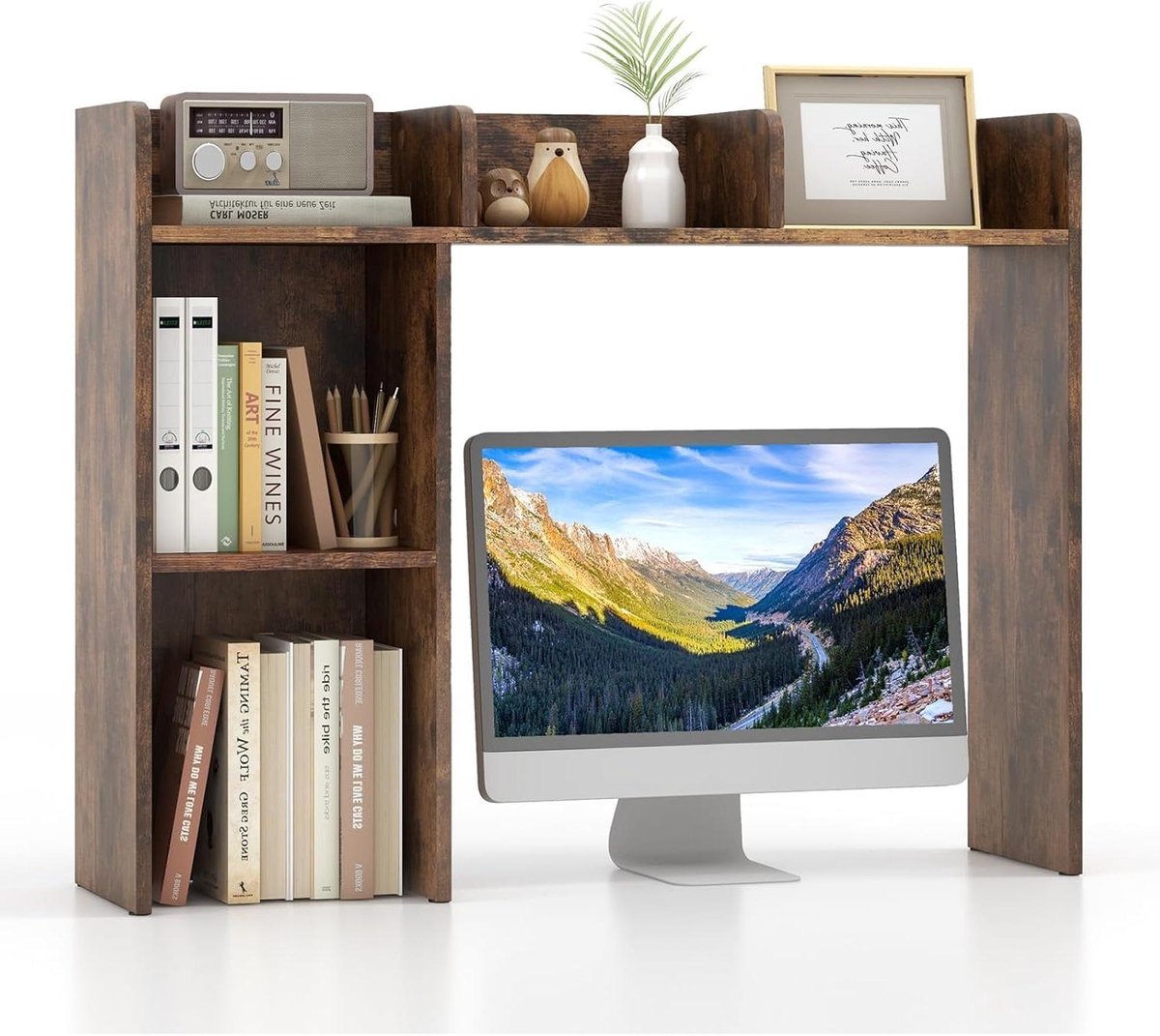 Bureau Opbergrek - Bureau Organizer - Bureau Organiseren - Met Anti-Tip Beveiliging - 94 x 25 x 74 cm