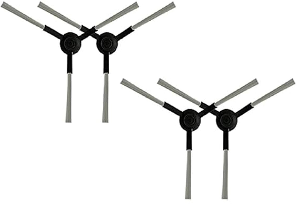 2-delige set | Zijwaartse borstel | Geschikt voor Xiaomi 3C/XMSTJQR2S, Viomi V3, VIOMI SE, Xiaomi Mijia robotstofzuiger en dweilaccessoires (zwart)-Stijl 1