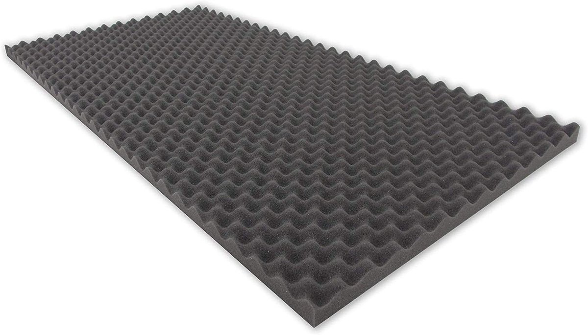Vlamvertragend Noppenschuim Akoestisch Schuim 100x200x3 cm Geluidsisolatie