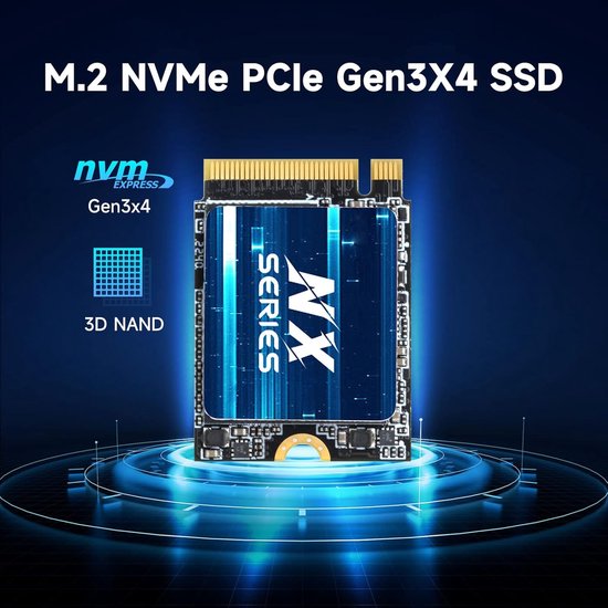 Interne SSD - Opslag Schijf - Snellere Prestaties - M.2 2230 Formaat - 512 GB - N.v.t. — afbeelding 4