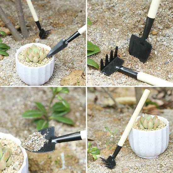 Mini Tuingereedschap Set - Succulent Tools - Planten Verzorgen - 15 Delige Set - 107 cm - Multicolor van MINI — afbeelding 5