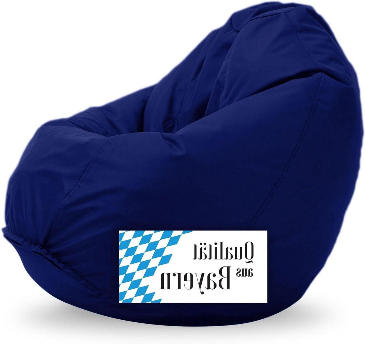 Zitzak Classico M - Beanbag Peervorm - Ontspannen Gamen - Afneembare Overtrek - 80 x 70 cm - Koningsblauw