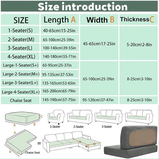 Zitkussenhoezen Caravan - Camper Bankhoezen - Bescherming Interieur - Waterafstotend Materiaal - L65-100cm B45-65cm - Beige — afbeelding 2