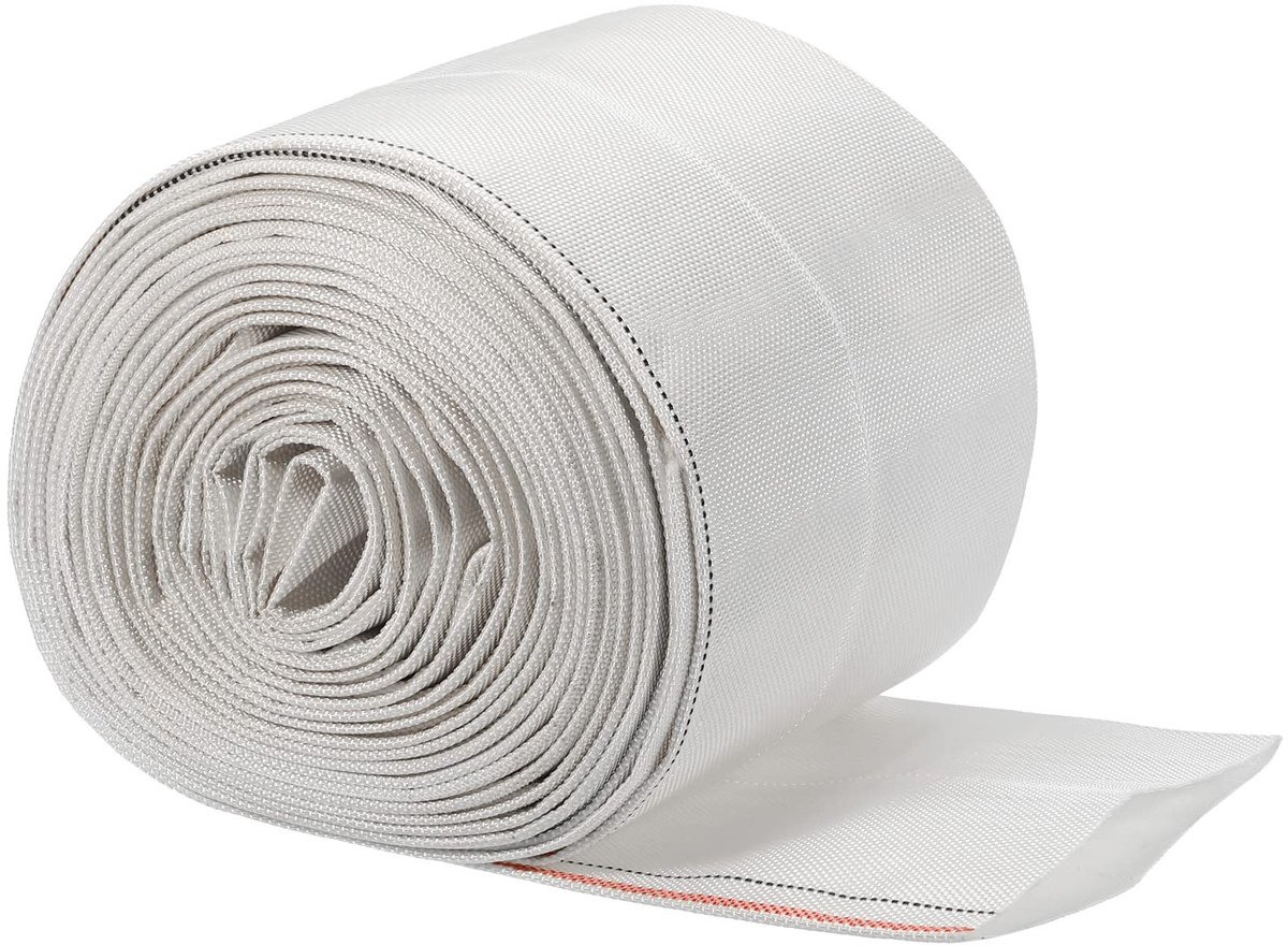 Slang, plat leggen, versterkte afvoer, pvc-slang, 100 mm, ID 49 ft 0,8 MPa voor zwembad