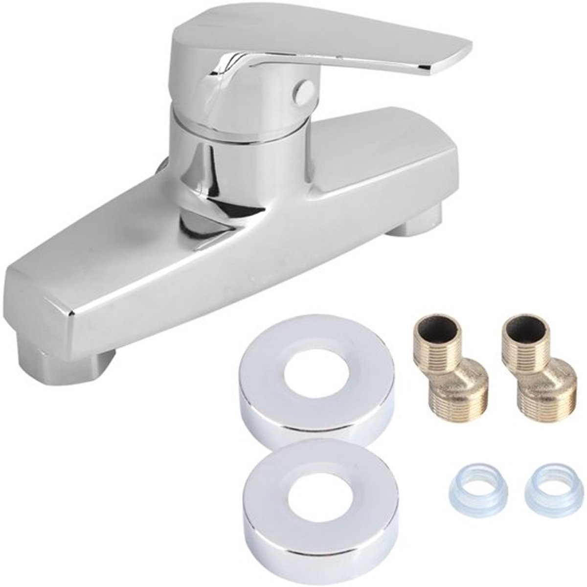 Dailygoods - Douchemenger - Badkuipmixer - Chroom afwerking