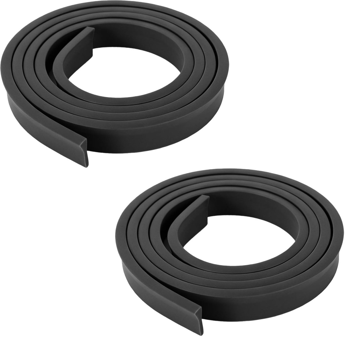 2 Stuks Vervanging voor Stormdeur Onderkant Veegweerstrip, Wind en Weersbestendige Deuronderkantafdichting Tochtstrip Accessoires Compatibel met Andersen (Zwart)