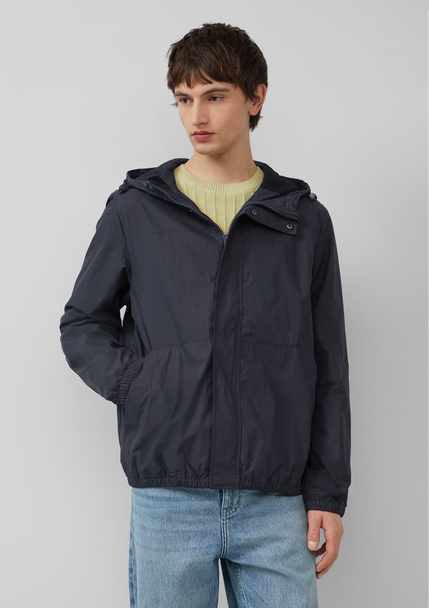 Packable windbreaker met capuchon