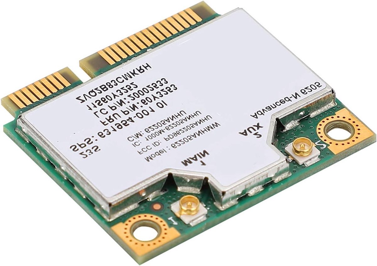 Draadloze Netwerkkaart - Wifi Adapter - Laptop Upgrade - FRU Nummer Compatibel - Mini PCIe - Groen