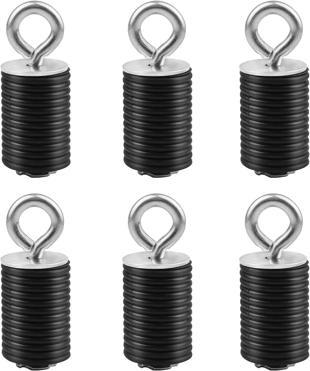 Tie Down Anchors - Bevestigingsankers Cargo - Vastzetten Lading - Twist Lock Systeem - 1.45 Inch Gat - Zwart