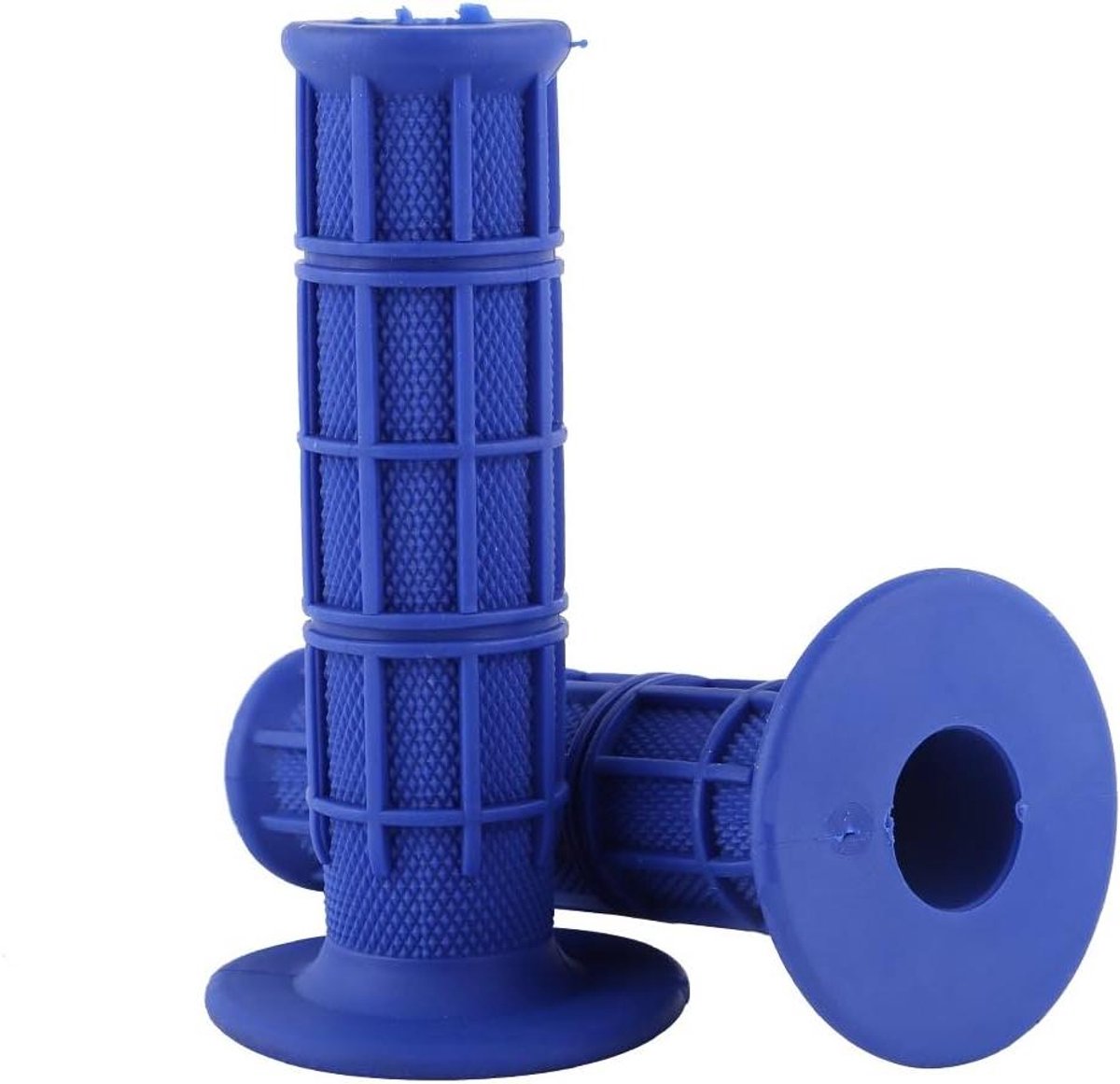 Motorfiets Handvatten - Griptape Stuur - Veilig Rijden - Antislip Ontwerp - 22 mm 7/8" - Blauw