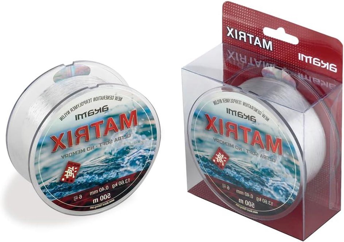 Vislijn Monofilament - Visdraad Nylon - Vissen - Super Sterk - 500 meter - Transparant