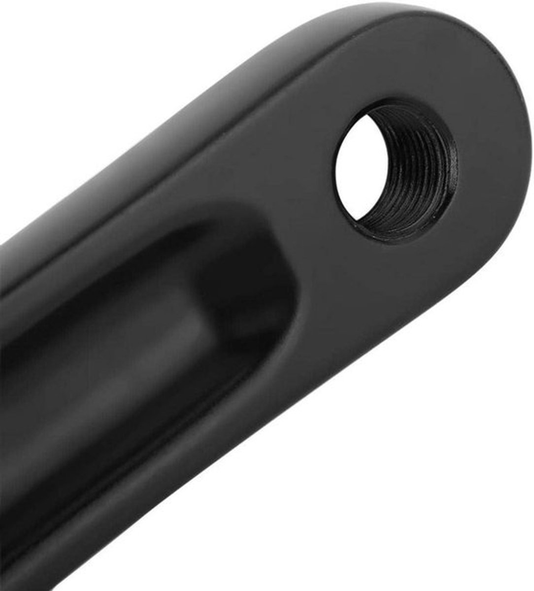 Fiets Crank Arm - Aluminium - Road Mountainbike - Ketting Set - Linkerhand - 170mm - Zwart - Vierkant Gat - Geschikt voor Fietsen.