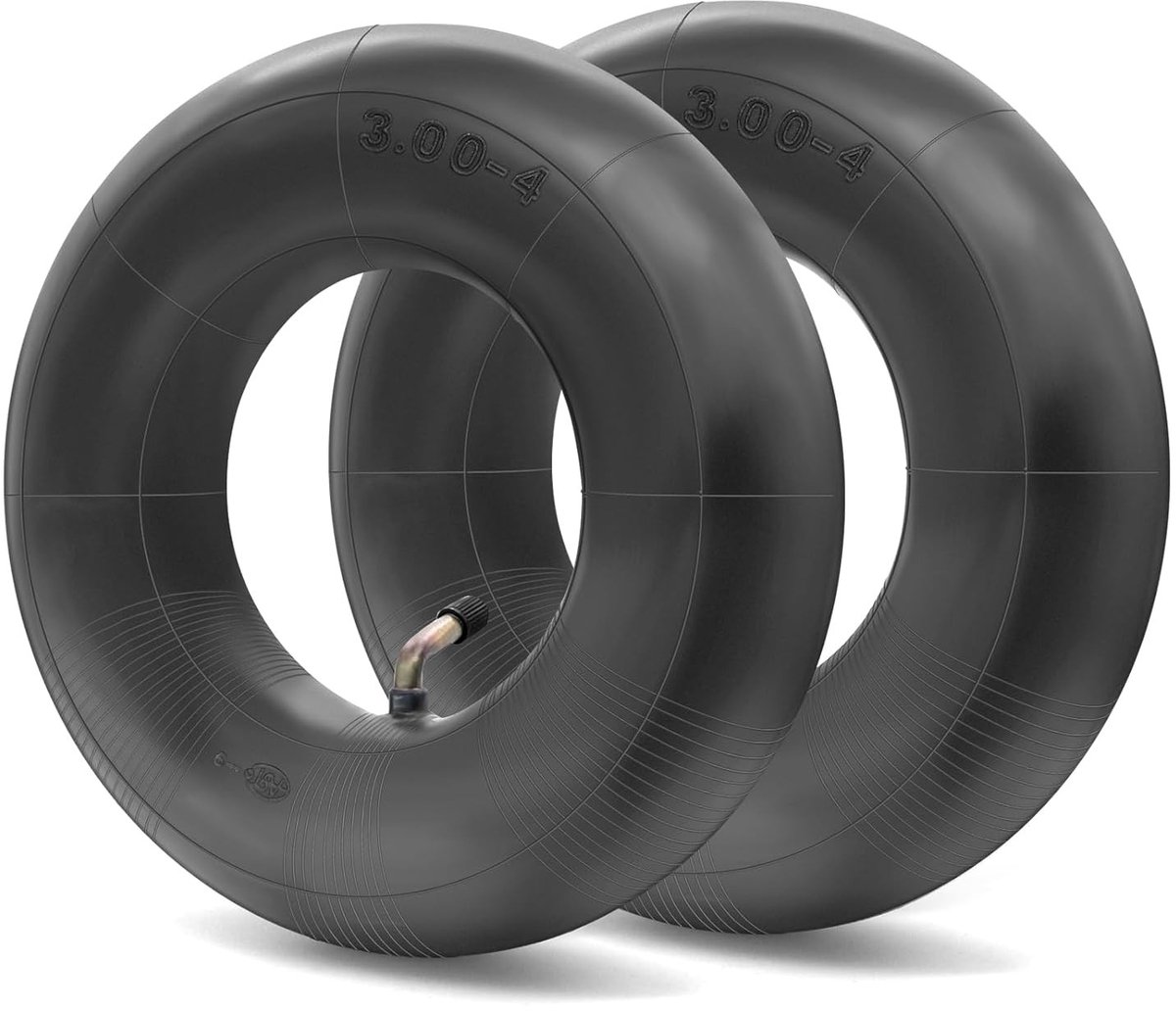 Set van 2 Pneumatische Slangen voor Handtruckwielen 260x85mm - Vervangende Rubber Slangen voor Handkar en Handtruck met Hoekventiel