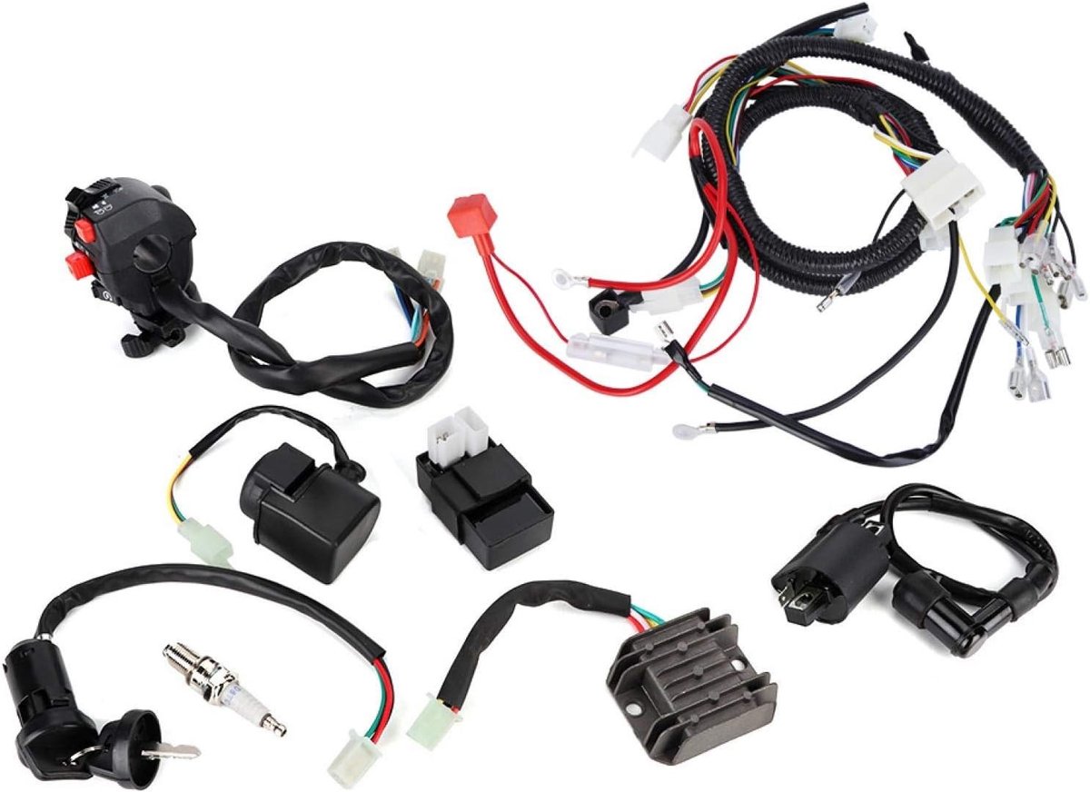 Elektrische Draadboom voor CDI Bevestiging - Accessoire voor ATV, QUAD en Fietsen 200-300cc met Hoge Kwaliteit en Duurzaamheid
